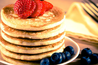 Banana oat pancakes are a healthy and delicious breakfast